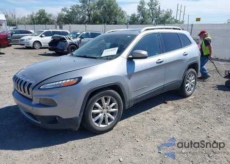 2017 Jeep Cherokee Limited из США, поврежденный, VIN 1C4PJMDS0HW653970